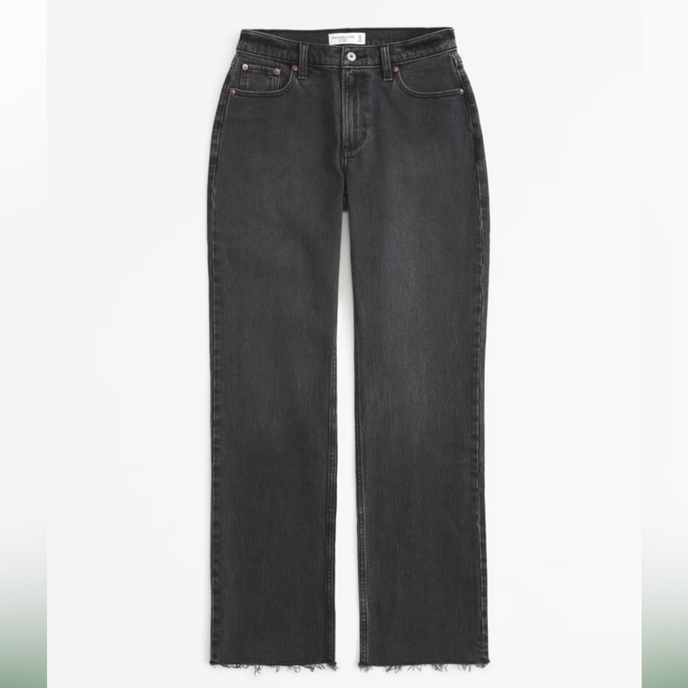 NWT Abercrombie & Fitch curve love low rise baggy jean- size 29/8R